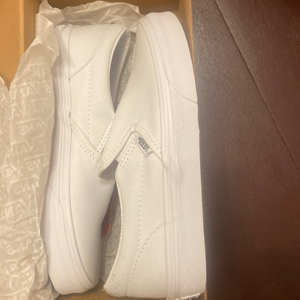 Vans classic slip ons size 3 youth